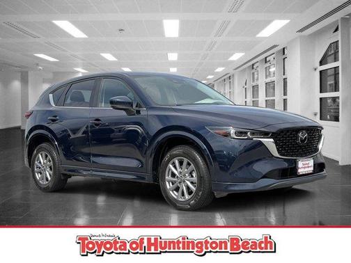 Deep Crystal Blue Mica 2025 Mazda CX-5 2.5 S Preferred Package