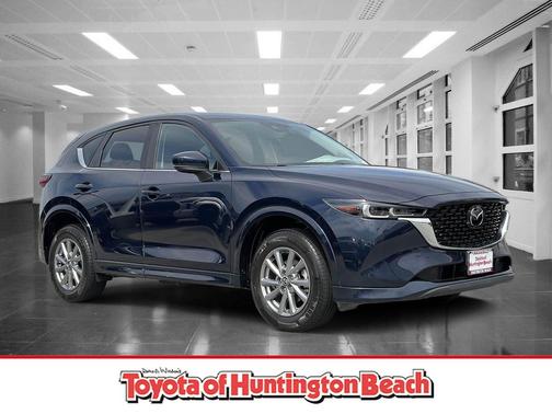 Deep Crystal Blue Mica 2025 Mazda CX-5 2.5 S Preferred Package