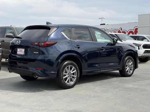 Deep Crystal Blue Mica 2025 Mazda CX-5 2.5 S Preferred Package