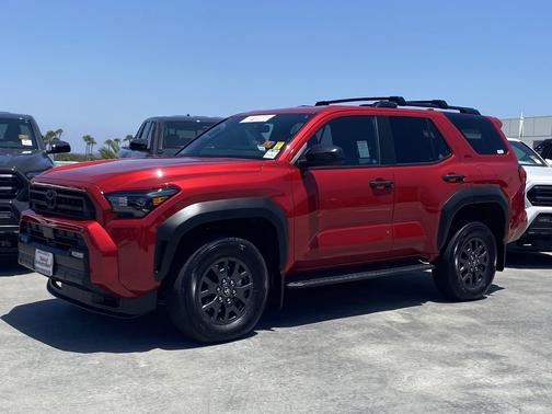Red 2026 Toyota 4Runner SR5