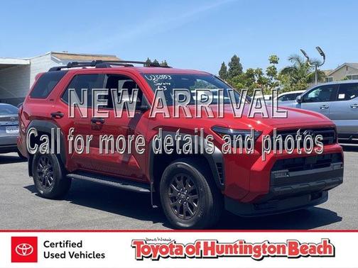 Red 2026 Toyota 4Runner SR5