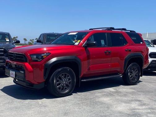Red 2026 Toyota 4Runner SR5