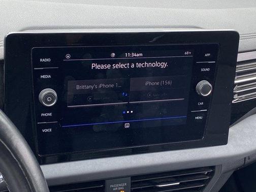 Platinum Gray Metallic 2025 Volkswagen Jetta 1.5T SE