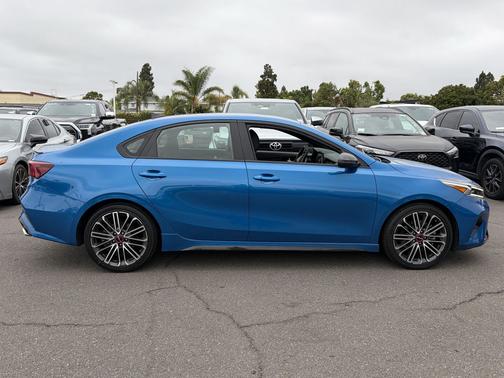 Blue 2023 Kia Forte GT