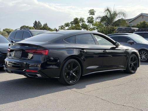 Mythos Black Metallic 2021 Audi A5 45 S line Premium Plus