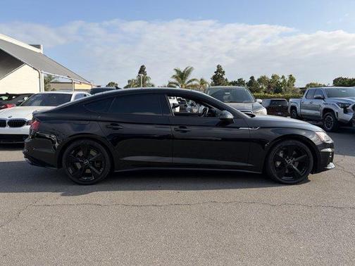 Mythos Black Metallic 2021 Audi A5 45 S line Premium Plus