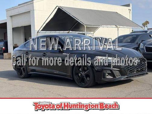 Mythos Black Metallic 2021 Audi A5 45 S line Premium Plus