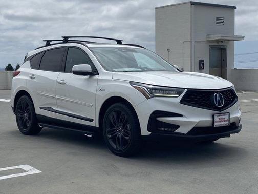 White Diamond Pearl 2019 Acura RDX A-Spec