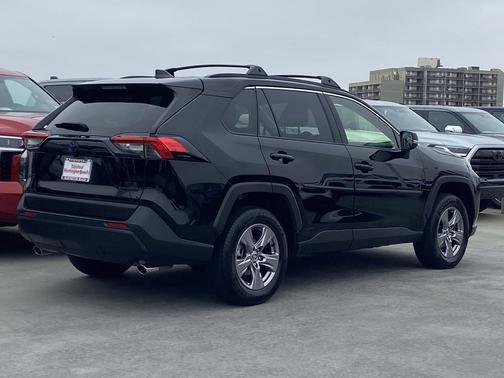 Midnight Black Metallic 2024 Toyota RAV4 Hybrid XLE
