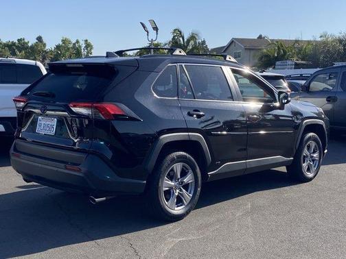 Midnight Black Metallic 2024 Toyota RAV4 Hybrid XLE