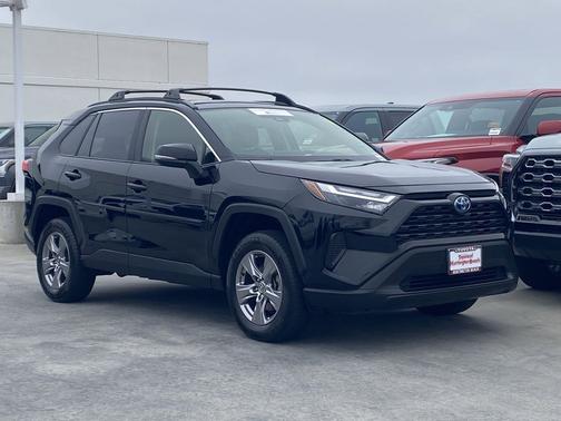 Midnight Black Metallic 2024 Toyota RAV4 Hybrid XLE