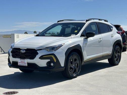 Crystal White Pearl 2024 Subaru Crosstrek Sport
