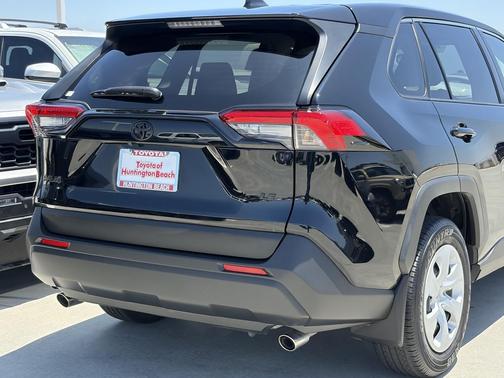 Midnight Black Metallic 2025 Toyota RAV4 LE