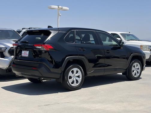Midnight Black Metallic 2025 Toyota RAV4 LE