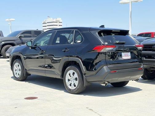Midnight Black Metallic 2025 Toyota RAV4 LE