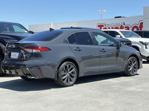Midnight Black Metallic 2026 Toyota Corolla XSE