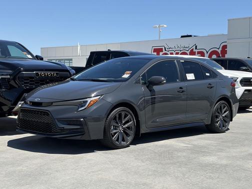 Midnight Black Metallic 2026 Toyota Corolla XSE