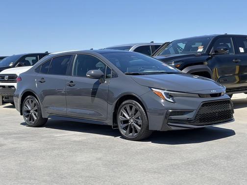 Midnight Black Metallic 2026 Toyota Corolla XSE