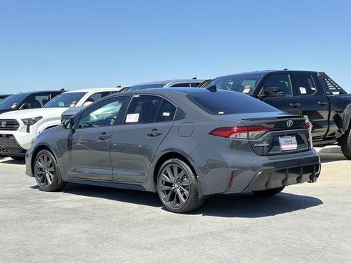 Midnight Black Metallic 2026 Toyota Corolla XSE