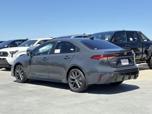 Midnight Black Metallic 2026 Toyota Corolla XSE