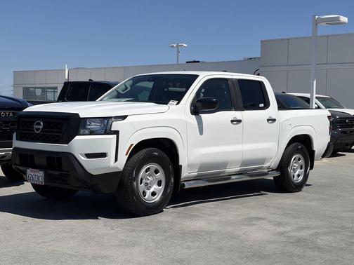 Glacier White 2022 Nissan Frontier S