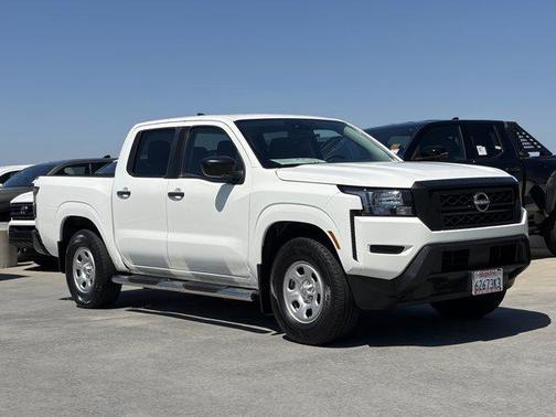 Glacier White 2022 Nissan Frontier S