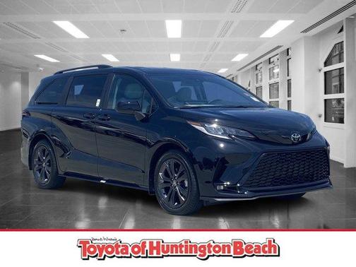 Midnight Black Metallic 2026 Toyota Sienna XSE 7 Passenger