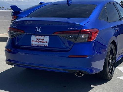 Aegean Blue Metallic 2024 Honda Civic Sport