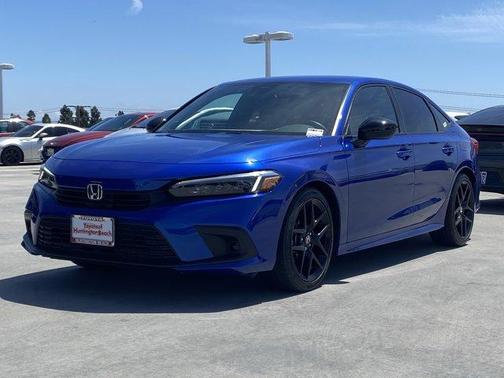 Aegean Blue Metallic 2024 Honda Civic Sport