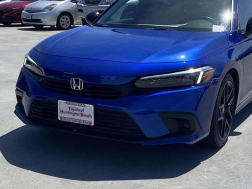 Aegean Blue Metallic 2024 Honda Civic Sport