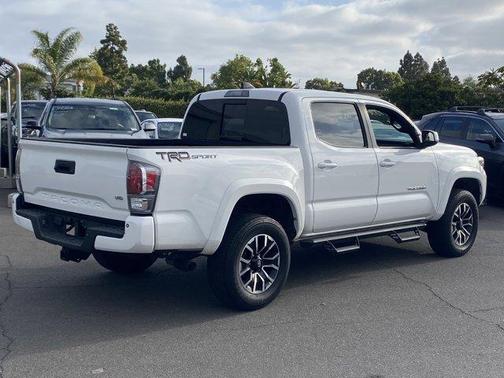 Super White 2021 Toyota Tacoma TRD Sport