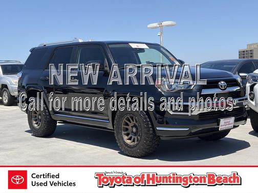 Midnight Black Metallic 2023 Toyota 4Runner Limited