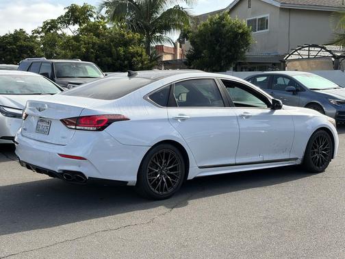 Casablanca White 2018 Genesis G80 3.3T Sport