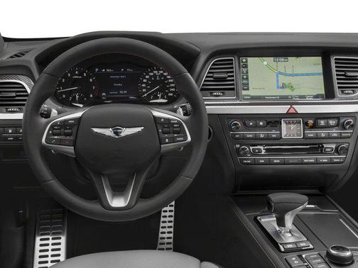 Casablanca White 2018 Genesis G80 3.3T Sport