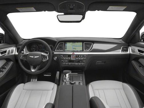 Casablanca White 2018 Genesis G80 3.3T Sport