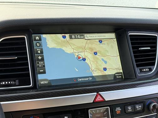 Casablanca White 2018 Genesis G80 3.3T Sport