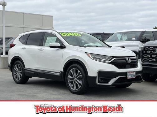Platinum White Pearl 2020 Honda CR-V Touring