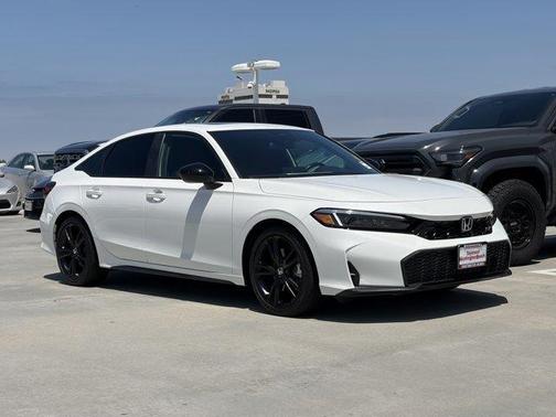 Platinum White Pearl 2026 Honda Civic Si Base