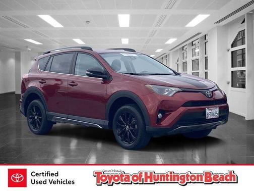 Ruby Flare Pearl 2018 Toyota RAV4 Adventure