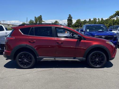 Ruby Flare Pearl 2018 Toyota RAV4 Adventure