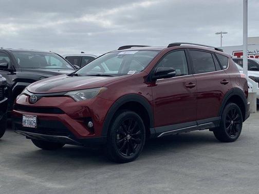Ruby Flare Pearl 2018 Toyota RAV4 Adventure