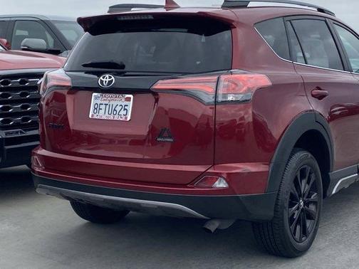 Ruby Flare Pearl 2018 Toyota RAV4 Adventure
