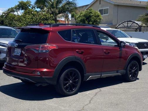 Ruby Flare Pearl 2018 Toyota RAV4 Adventure