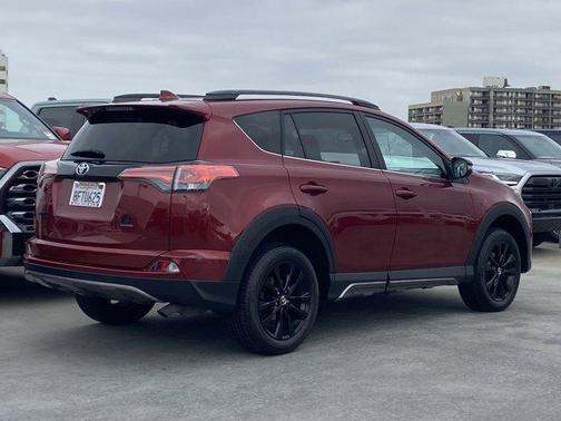Ruby Flare Pearl 2018 Toyota RAV4 Adventure