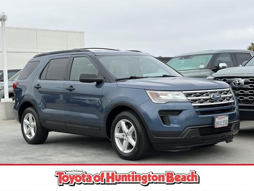 Blue Metallic 2019 Ford Explorer Base