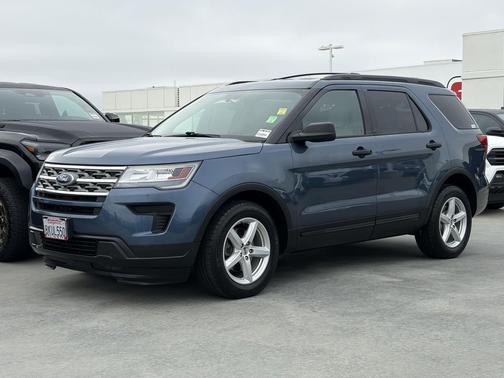 Blue Metallic 2019 Ford Explorer Base