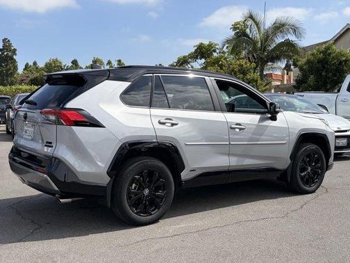 Silver Sky Metallic 2024 Toyota RAV4 Hybrid XSE