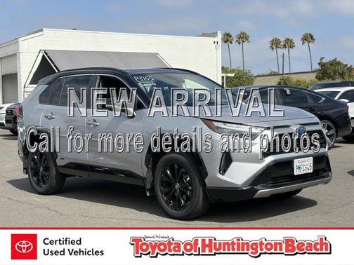 Silver Sky Metallic 2024 Toyota RAV4 Hybrid XSE