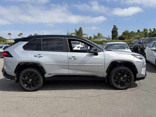 Silver Sky Metallic 2024 Toyota RAV4 Hybrid XSE