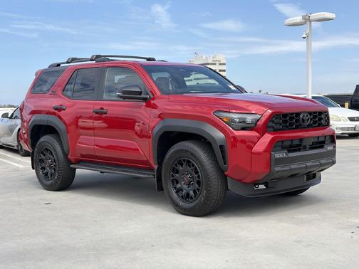 Red 2026 Toyota 4Runner TRD Off Road Premium